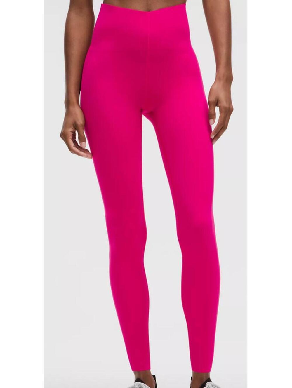 Lululemon Glow Up Super High Rise In Raspberry Coulis - Women's 12 NWOT